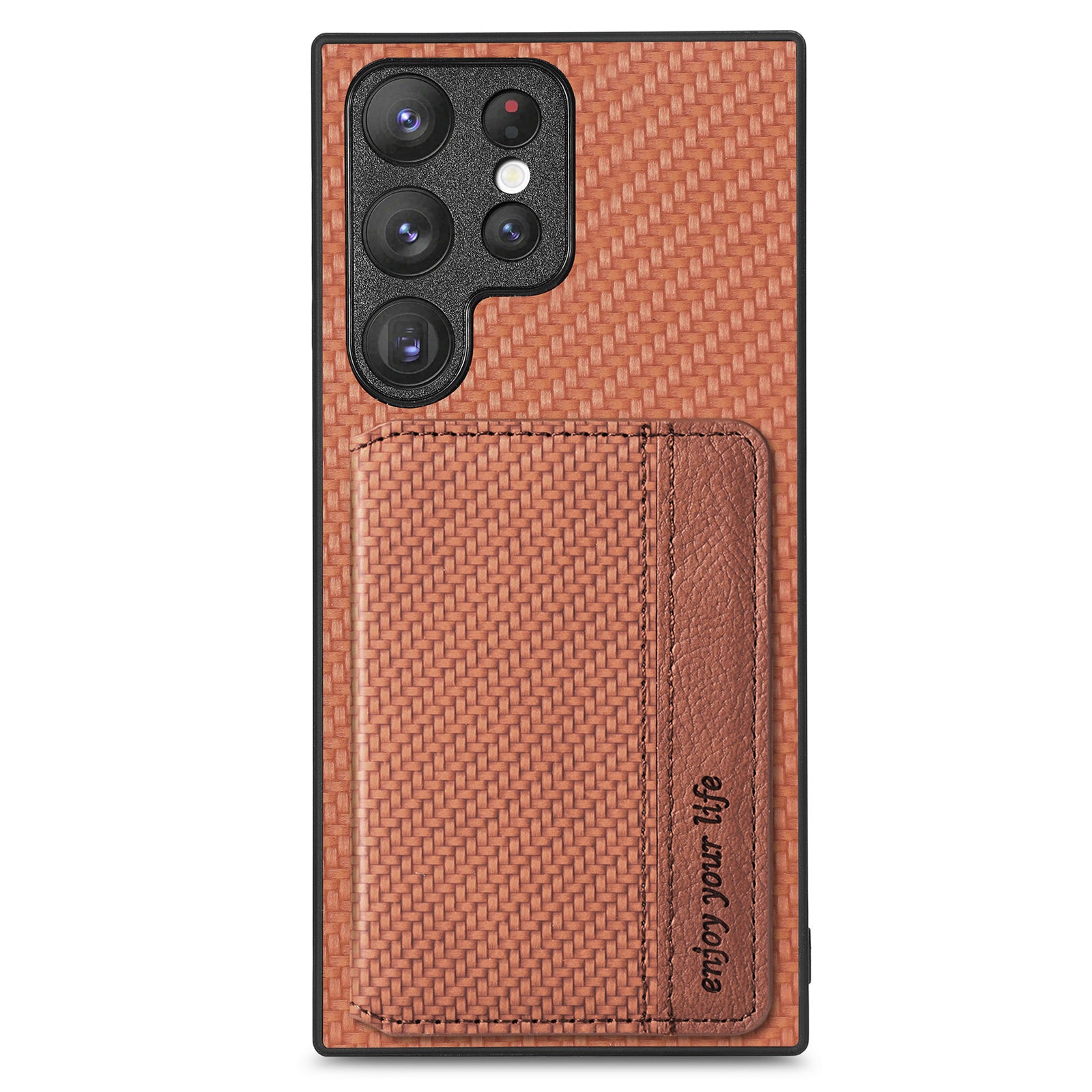 Drop-proof Phone Cover For Samsung Galaxy S23 Ultra Carbon Fiber Texture Magnetic RFID Blocking Wallet PU Leather Coated TPU Phone Case Kickstand Drop-proof Phone Cover For Samsung Galaxy S23 Ultra Carbon Fiber Texture Magnetic RFID Blocking Wallet PU Leather Coated TPU Phone Case Kickstand